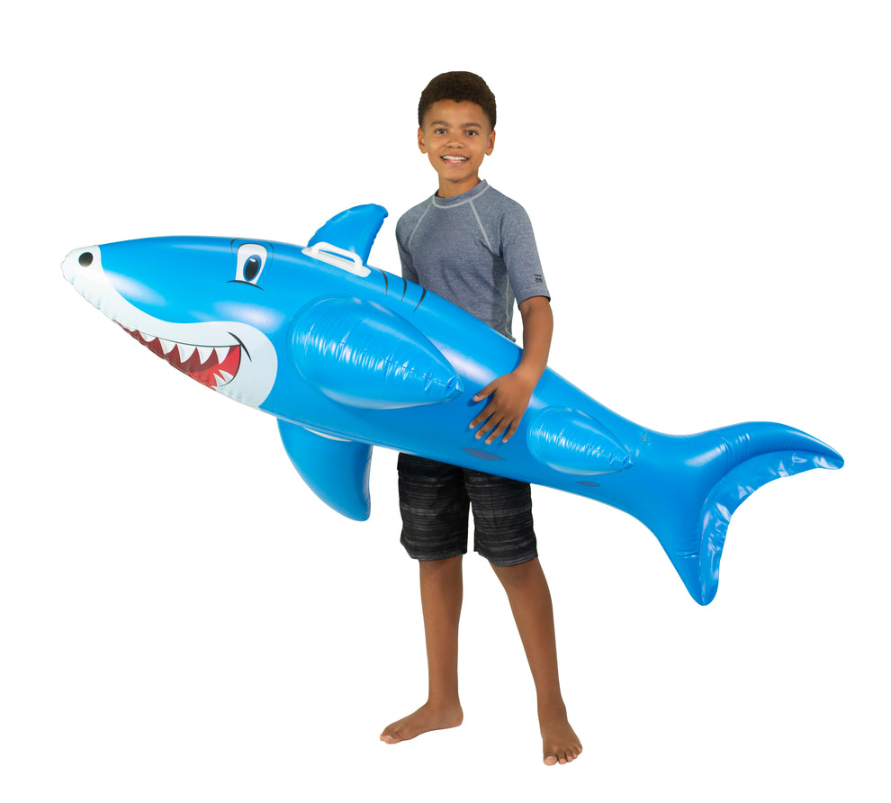 Giant Inflatable Ride On Shark – PoolCandy