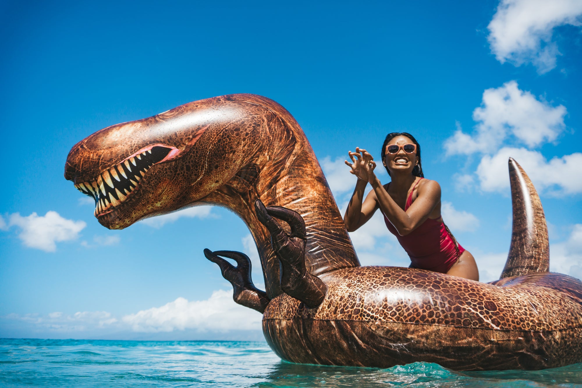 Gigantic T-Rex 2-3 Person Pool Float