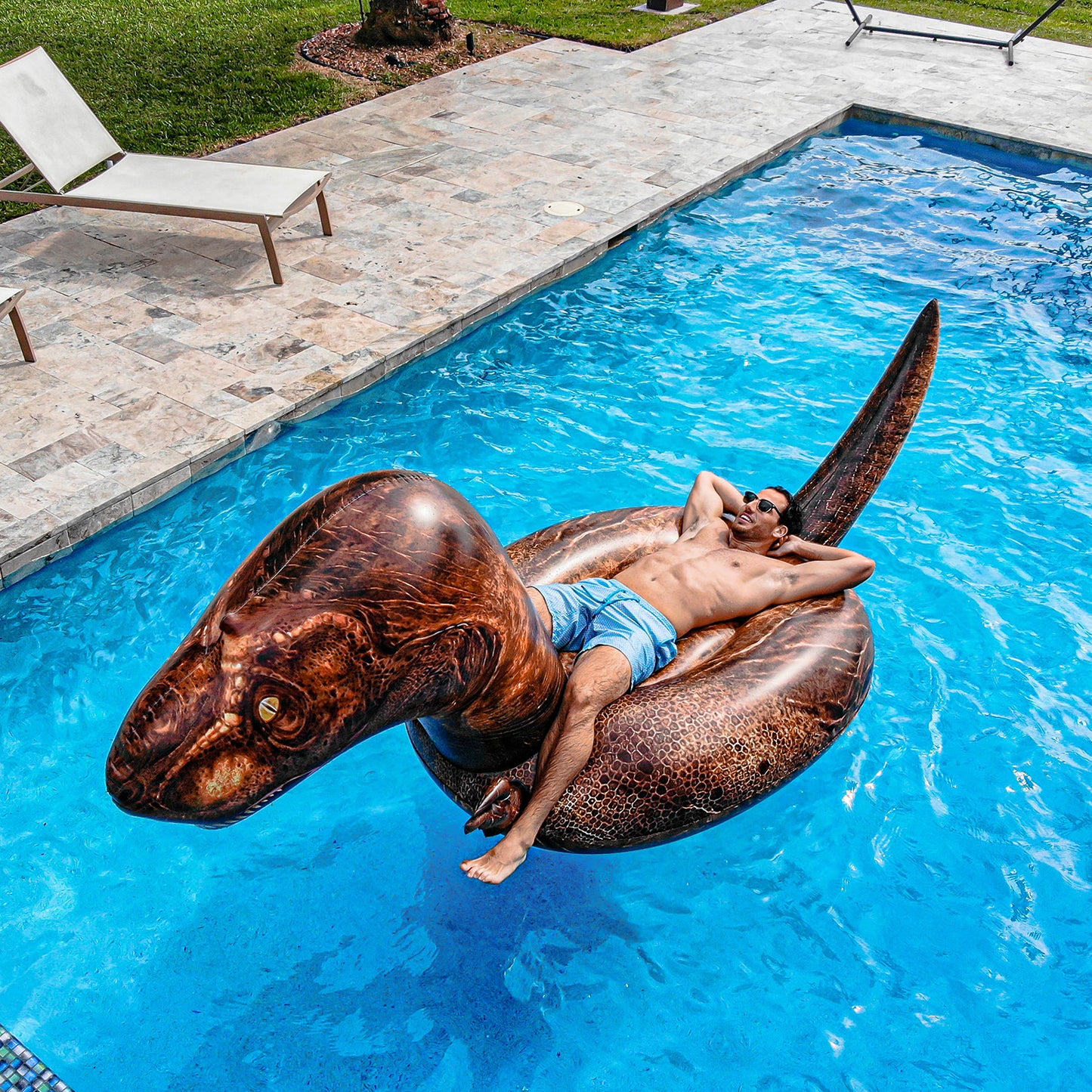 Gigantic T-Rex 2-3 Person Pool Float