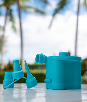 Inflate-Mate Battery Air Pump in Blue