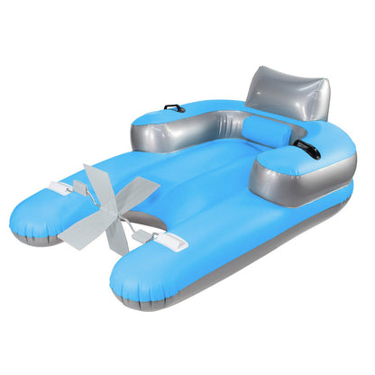 Pedal Runner Inflatable Foot Powered Deluxe Pool Lounger