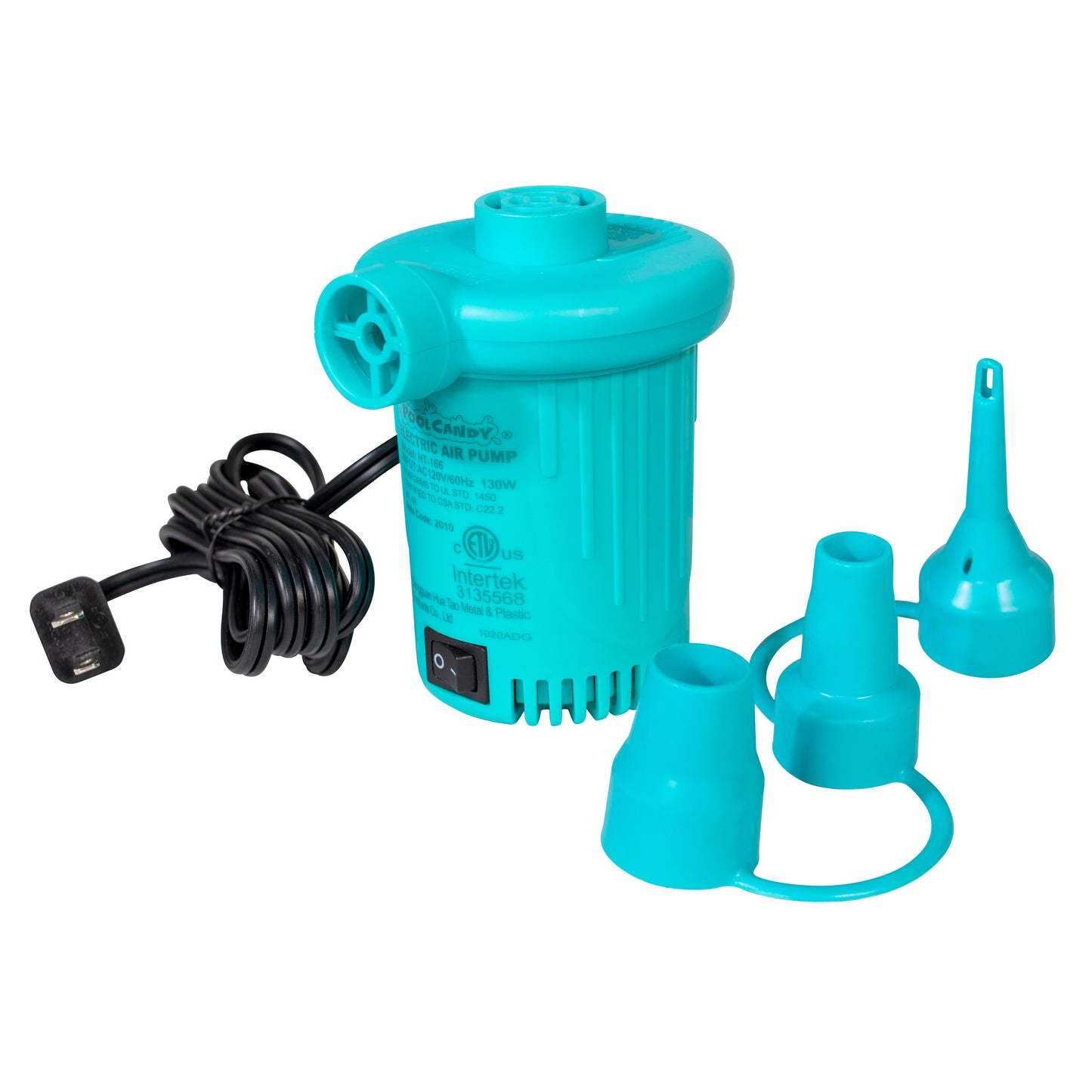 Electric Air Pump 4 Blue PoolCandy
