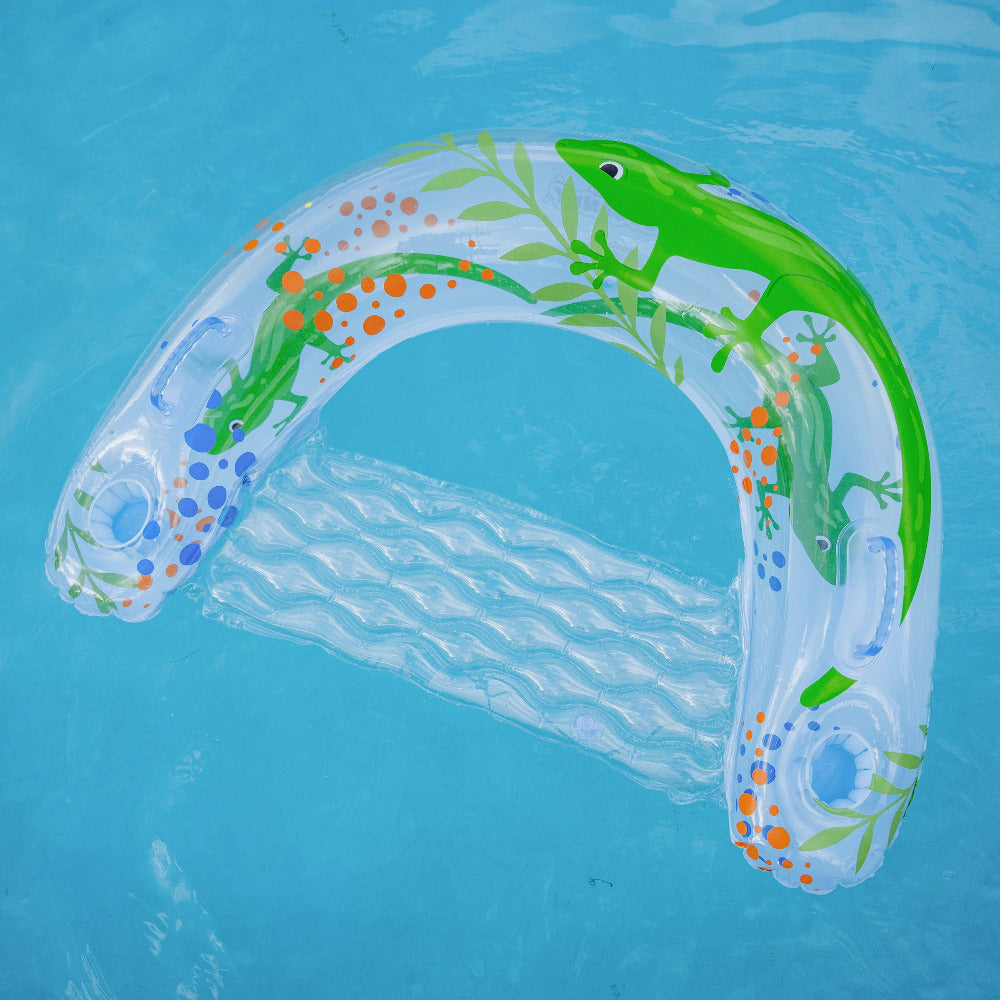 Poolcandy Gecko 42" Inflatable Sun Chair