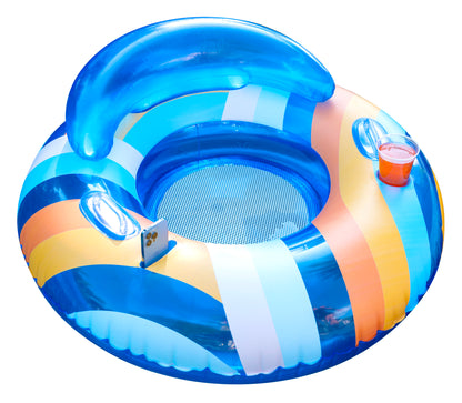 Good Vibes Deluxe 46" Pool Tube with Backrest