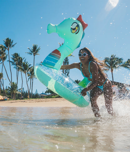 Seahorse Inflatable Pool Tube Jumbo Size PoolCandy
