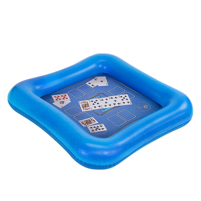 Inflatable Game Table with Waterproof Playing Cards