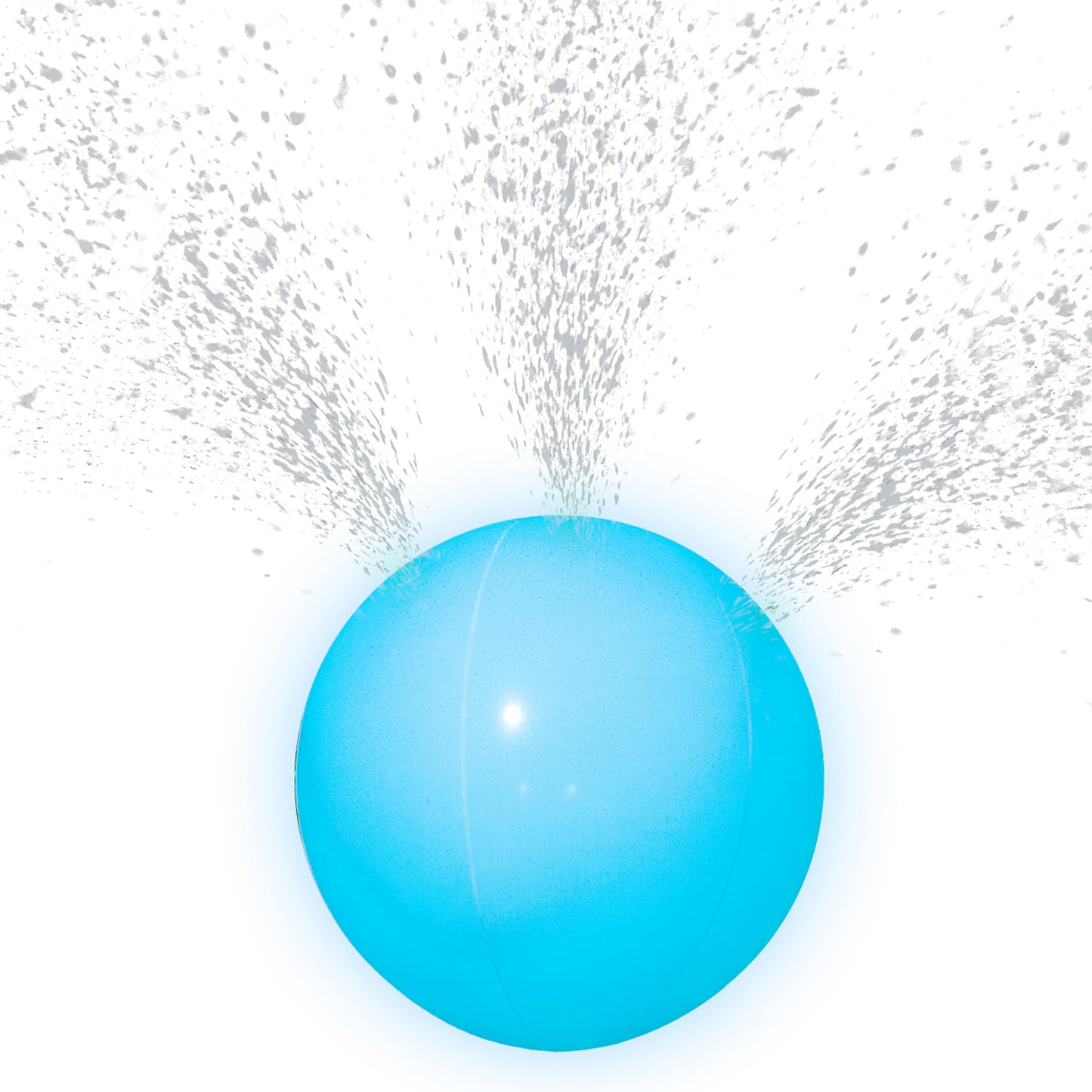 Beach Ball Sprinkler Illuminated LED Color Changing
