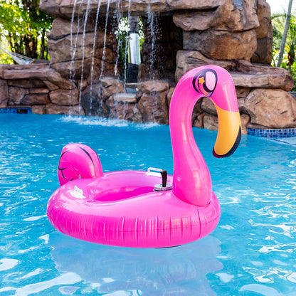 Tube Runner Motorized Flamingo Pool Float Special Edition