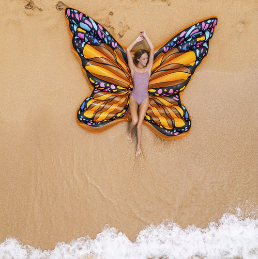 Giant high grade inflatable Monarch butterfly float