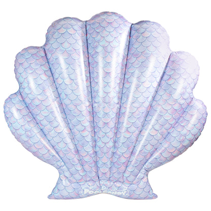 Mermaid Print Oyster Shell Pool Float PoolCandy