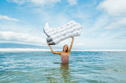 Giant White Cowgirl Boot 54" Pool Float