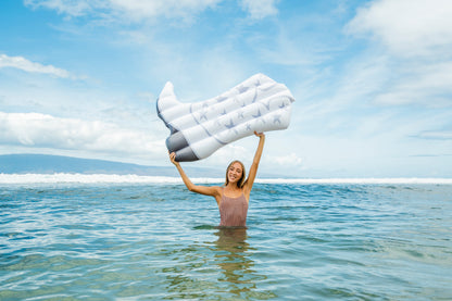 Giant White Cowgirl Boot 54" Pool Float