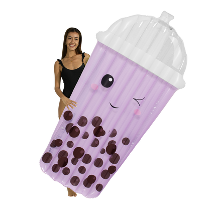 Giant Boba Tea 72" Giant Inflatable Pool Float