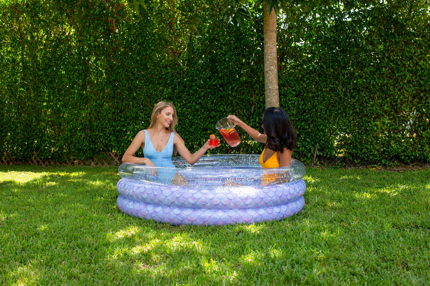 Inflatable Sunning Pool Mermaid PoolCandy