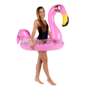 Glitter Flamingo 40" Pool Tube