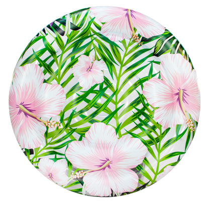 Giant Island 60" - Tropical Hibiscus Flowers