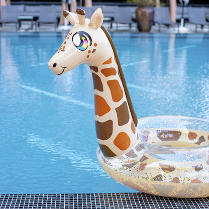 Inflatable Giraffe 48" inch Animal Pool Tube PoolCandy