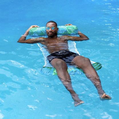 Resort Collection Pool Hammock with Palm Print