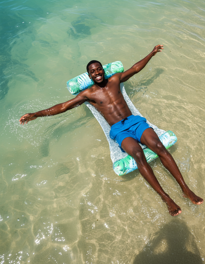 Resort Collection Pool Hammock with Palm Print