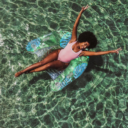 Resort Collection Large Sun Chair with Palm Print
