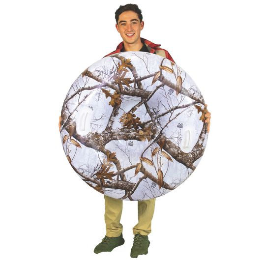 Realtree Camo Camouflage Jumbo Inflatable Heavy-Duty 46" Snow Tube