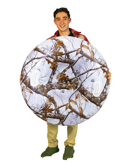 Realtree Camo Camouflage Jumbo Inflatable Heavy-Duty 46" Snow Tube