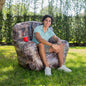Inflatable Armchair featuring Realtree Edge Camo Design by Air Candy