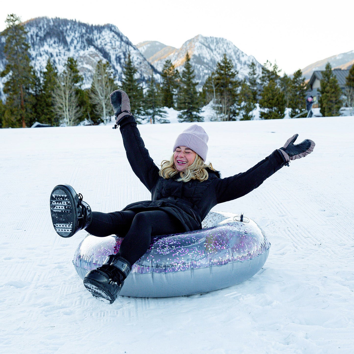 Glitter Galaxy Snow Tube Jumbo 48 inch SnowCandy