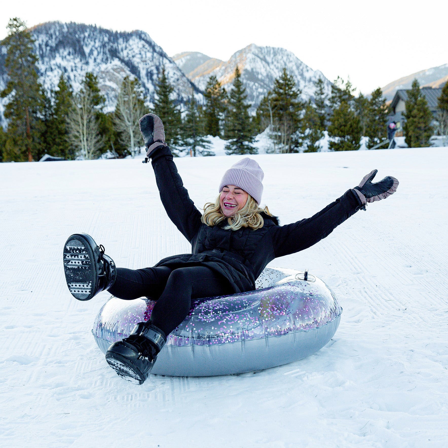 Glitter Galaxy Snow Tube Jumbo 48 inch SnowCandy