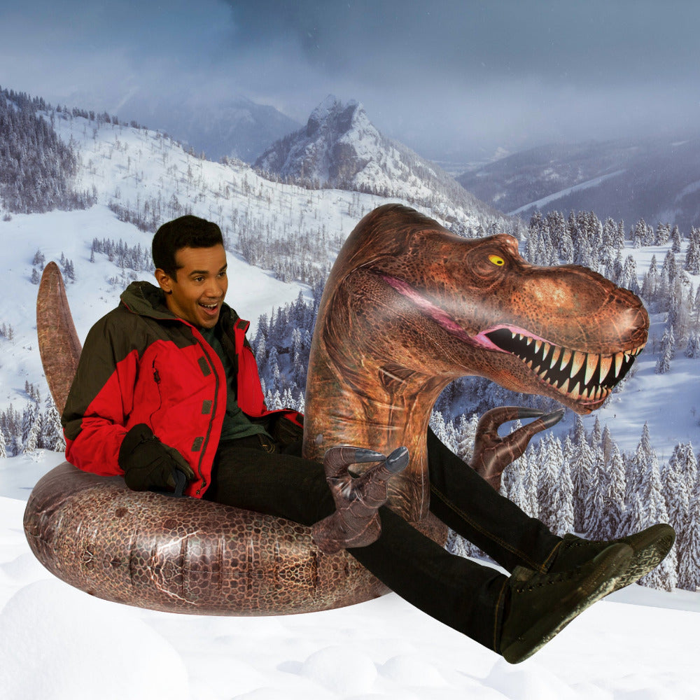 T-Rex Inflatable Snow Sled SnowCandy