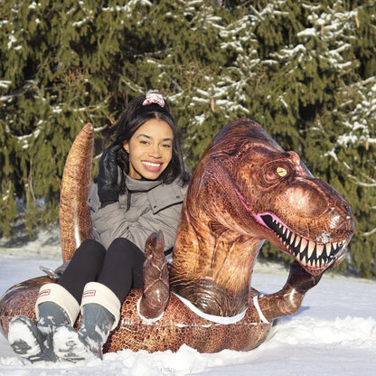 T-Rex Inflatable Snow Sled SnowCandy