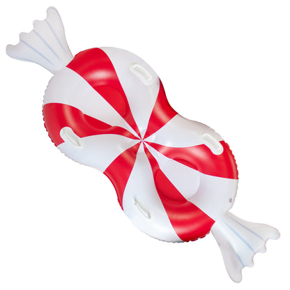 SnowCandy 2 Person Double Rider Pepper Snow Tube