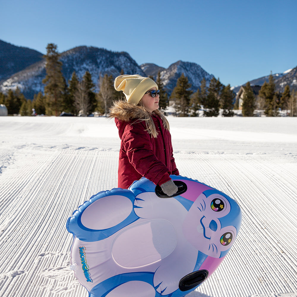 Inflatable Snow Bunny Snow Sled SnowCandy