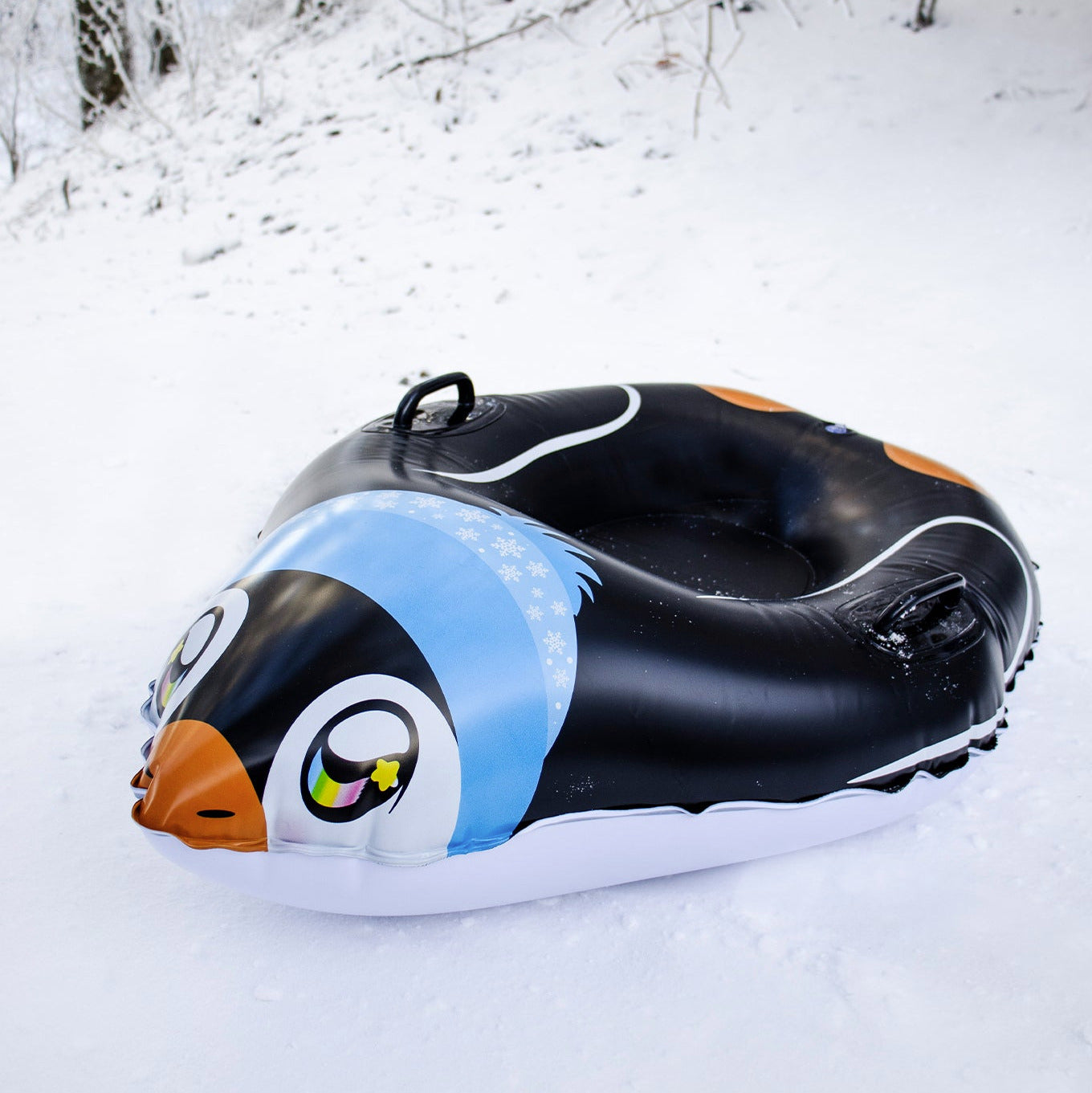 Inflatable Penguin Snow Sled SnowCandy