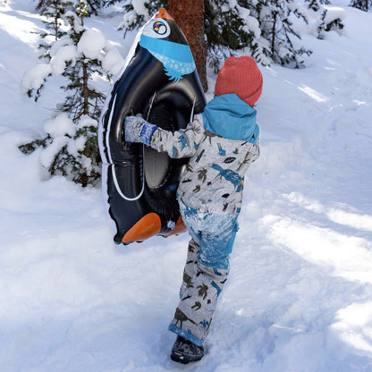 Inflatable Penguin Snow Sled SnowCandy