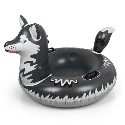Husky Snow Tube - Ride down the hill with your Husky Friend