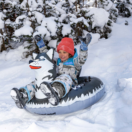 Inflatable Snow Sled Arctic Husky SnowCandy