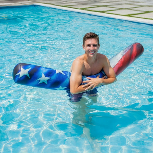Stars & Stripes 2 pack 60" Inflatable Supernoodles