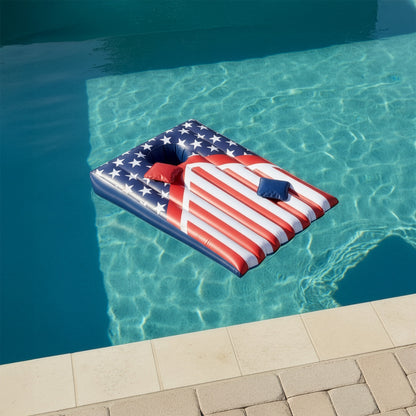 Patriotic Inflatable Cornhole Game