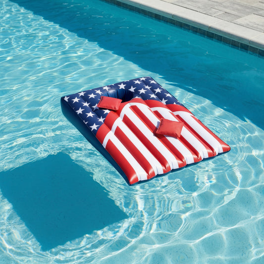 Patriotic Inflatable Cornhole Game