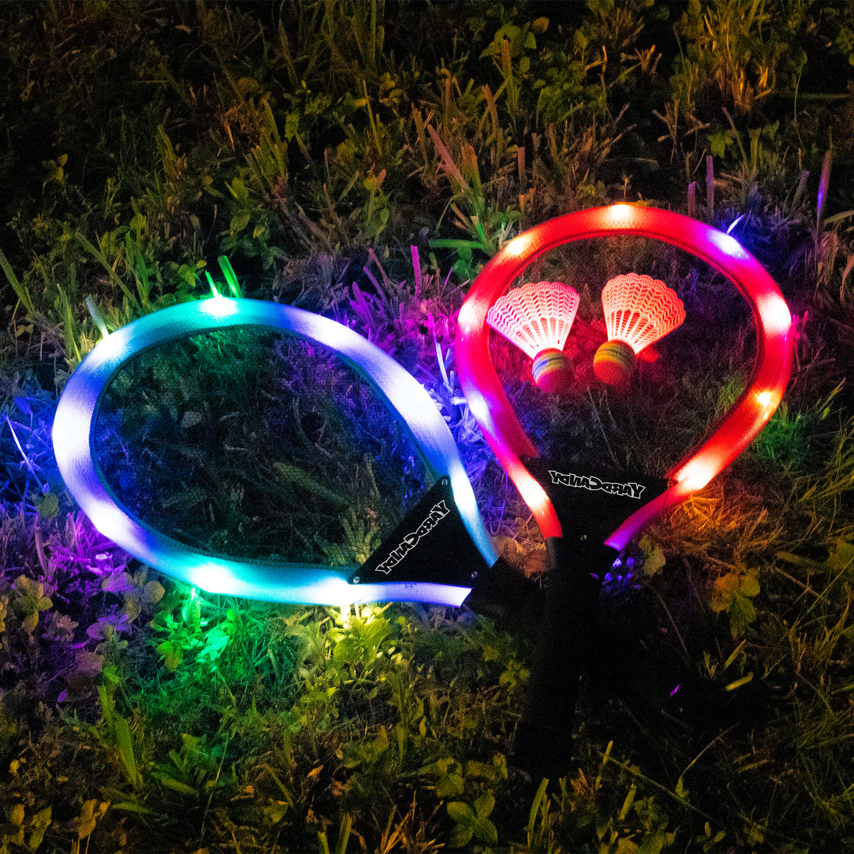 Yardcandy Illuminated LED Badminton Set -2