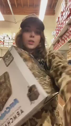 Inflatable Armchair featuring Realtree Edge Camo Design by Air Candy