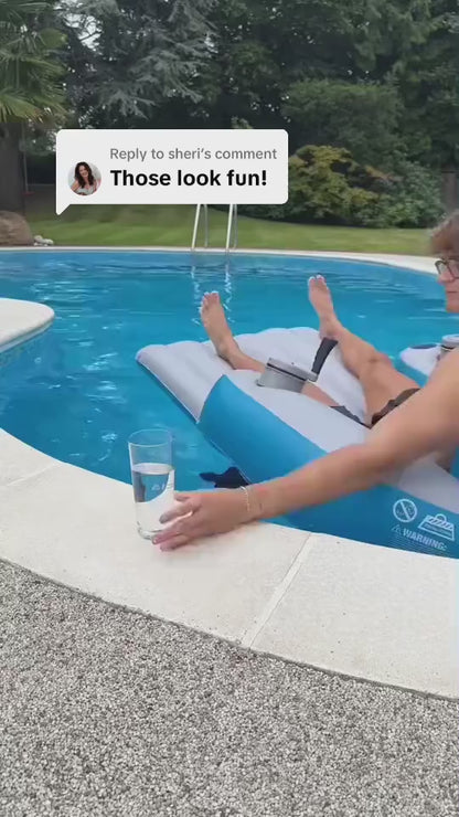 Splash Runner Pro 2.0 12V Motorized Luxury Pool Lounger