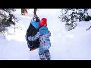 Inflatable Penguin Snow Sled SnowCandy