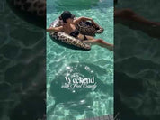 Jumbo Sun Chair with Leopard Print