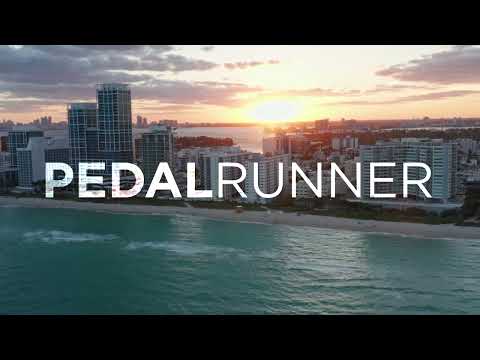 PoolCandy Pedal Runner Foot Powered Deluxe Pool Lounger
