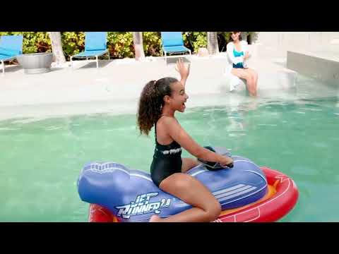 Jet Runner 2.0 - 12V Motorized Inflatable Ride-On Watercraft