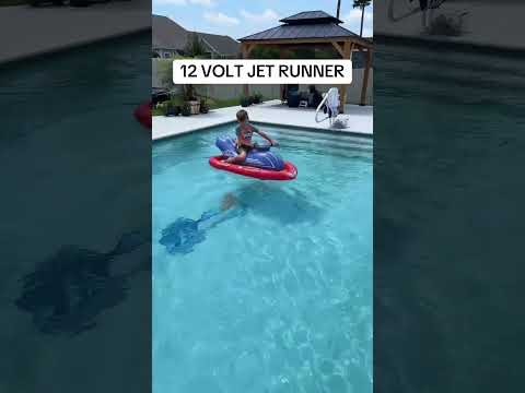 Jet Runner 2.0 - 12V Motorized Inflatable Ride-On Watercraft