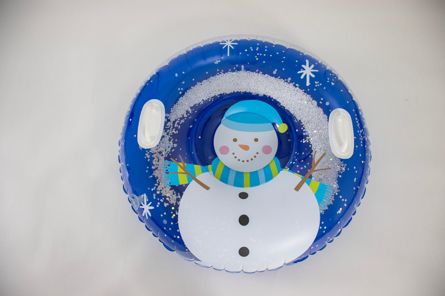 Snow Globe 43" Winter Wonderland Snow Tube Filled with foam Snow & Holographic Glitter by Snow Candy