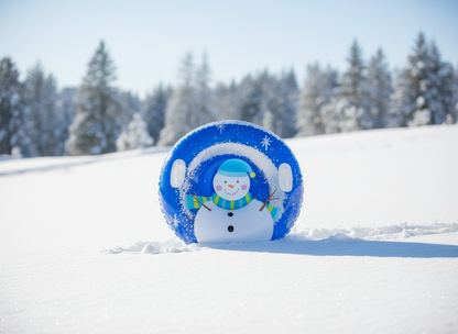 Snow Globe 43" Winter Wonderland Snow Tube Filled with foam Snow & Holographic Glitter by Snow Candy